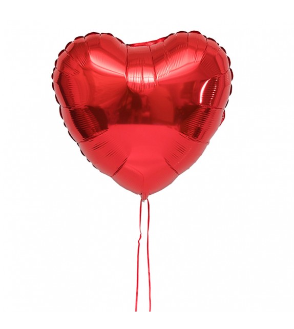Ballon coeur rouge - Cadeau Ballon Surprise
