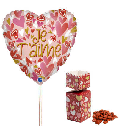 ballon et chocolats