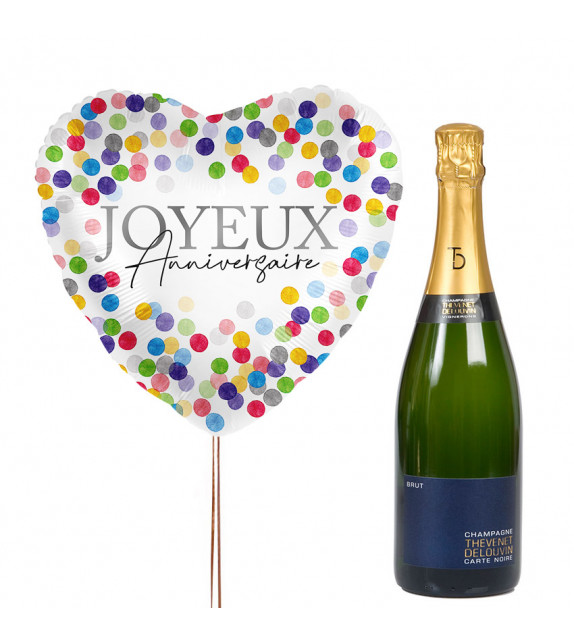 Kit de ballons pour bouteille de champagne, 2 ballons de bouteille de  champagne de 101,6 cm et 70 ballons assortis, idéaux pour les décorations  de fête de mariage, anniversaire, enterrement de vie