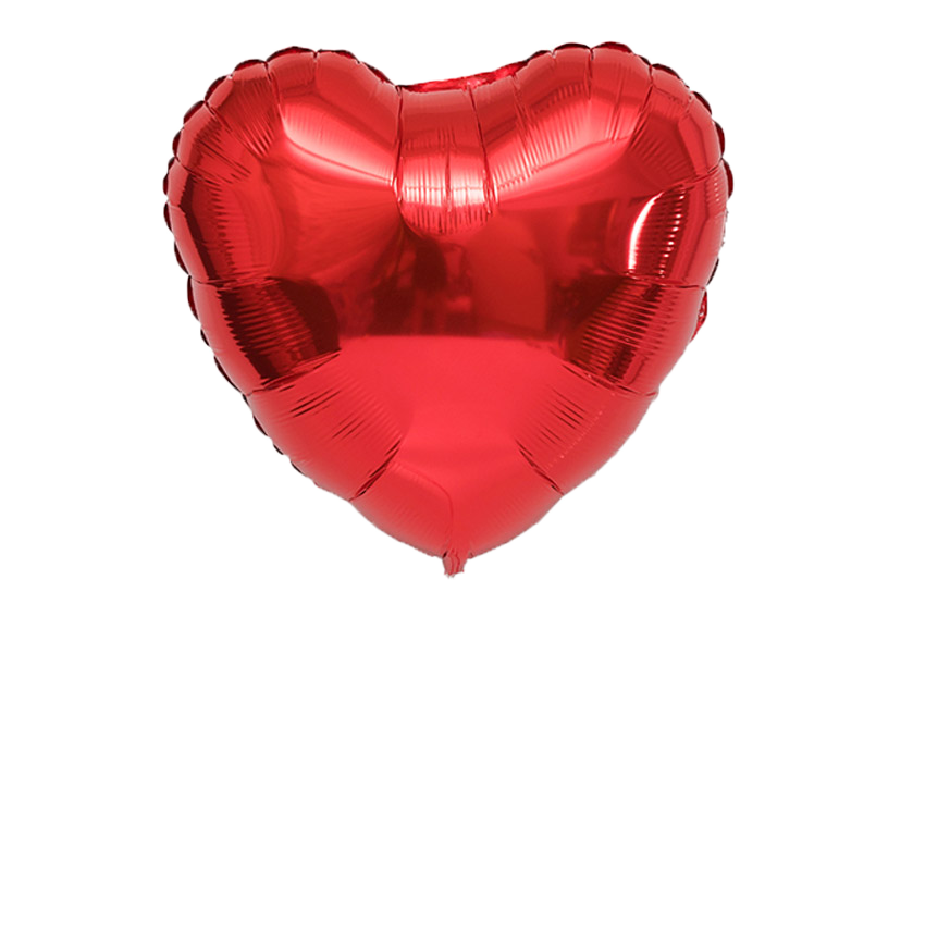 cœur en forme de d'or ballon isolé sur transparent Contexte ,doré l'amour  ballon ,génératif ai 27928259 PNG